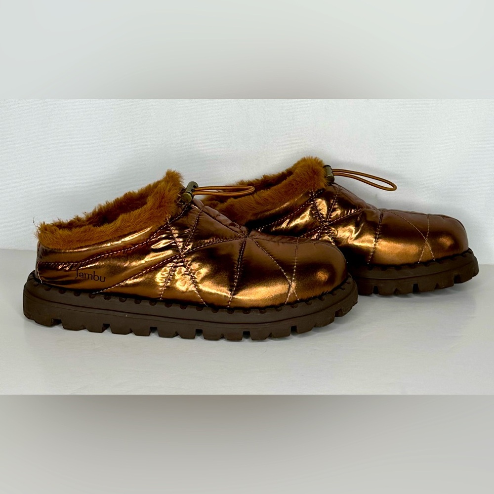 Jambu Slush Slip-on Mule Copper Bronze Sz 7‎
